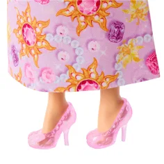 Disney Principesse - Bambola Sorpresa Cuore Nudo - Rapunzel - Mattel immagine 6