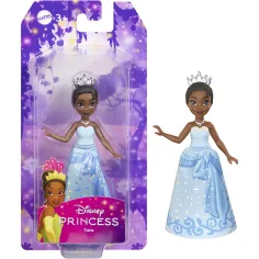 Disney Principesse: Mini principessa Tiana bambola in abito blu - Mattel immagine 1