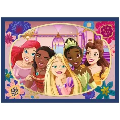 Disney Principesse - puzzle 4 in 1 da 4 x 88 pezzi - Trefl immagine 2