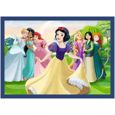 Disney Principesse - puzzle 4 in 1 da 4 x 88 pezzi - Trefl immagine 5