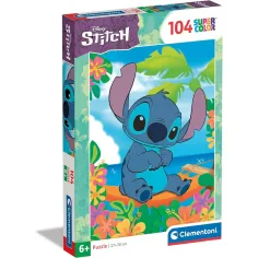 Disney Stitch puzzle Supercolor da 104 pezzi - Clementoni