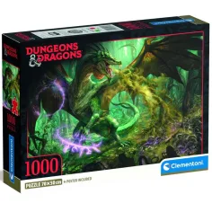 Dungeons & Dragons puzzle da 1000 pezzi - Clementoni