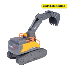 Escavatore Volvo con effetti di luce e suono 23cm - Dickie Toys immagine 2