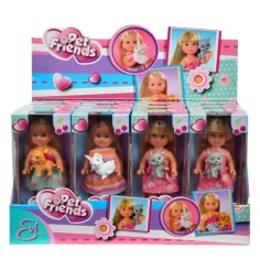 Évi Love con amici animali 3 tipi - Simba Toys