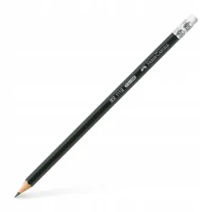Faber-Castell: Matita grafite HB con gomma 1pz