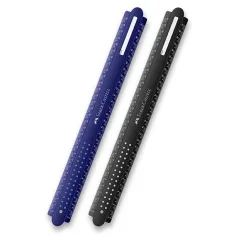 Faber-Castell: Righello flessibile a pois da 30 cm in vari colori