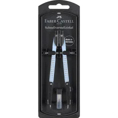 Faber-Castell: GRIP set di compassi con regolazione rapida in blu cielo
