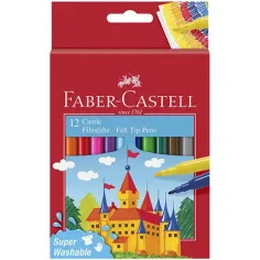 Faber-Castell: Set di pennarelli Castle 12 pezzi