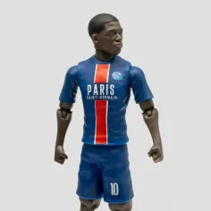 Figura d'azione calciatore, 20 cm - PSG, maglia numero 10 di Dembélé immagine 3
