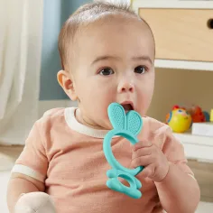 Fisher-Price Personaggi divertenti Mordicchiagengive a forma di coniglietto - Mattel immagine 2