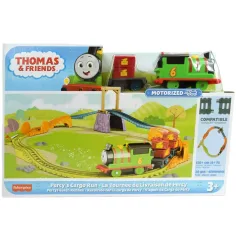 Fisher-Price: Thomas e i suoi amici - Set ferroviario motorizzato Percy - Mattel