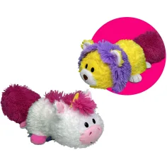 FlipaZoo: Peluche rovesciabile da 28 cm da leone a unicorno immagine 1