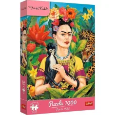 Frida Kahlo - Ritratto della giungla puzzle premium da 1000 pezzi - Trefl