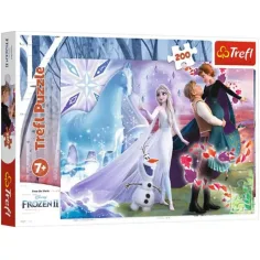 Frozen 2: Sorelle Magiche puzzle da 200 pezzi -Trefl