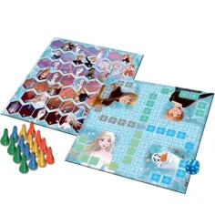 Frozen 2: set di giochi da tavolo 2 in 1 - Trefl immagine 2