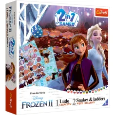 Frozen 2: set di giochi da tavolo 2 in 1 - Trefl