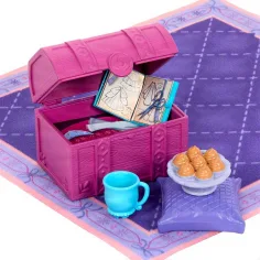 Frozen: Set di giochi per la festa in pigiama delle regine - Mattel immagine 4