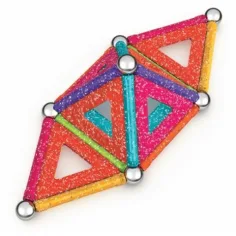 Geomag Glitter pannelli 35 pezzi gioco di costruzione magnetico scintillante immagine 2