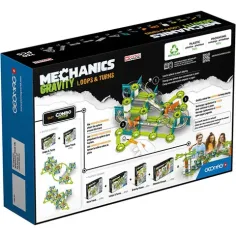 Geomag Mechanics Gravity loops giochi di costruzione magnetici da 130 pezzi immagine 2