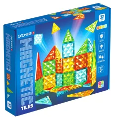 Geomag Pannelli Magnetici - Gemma Set da 32 pz