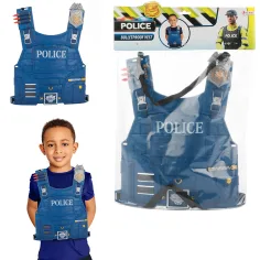 Gilet tattico della polizia per bambini immagine 2