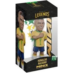 Giocatore d'azione, 12 cm - World Cup Legends Brasile Ronaldo con maglia 9