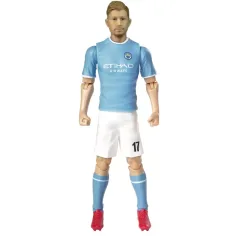 Giocatore d'azione, 20 cm - Manchester City, con maglia numero 17 di De Bruyne