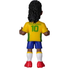 Giocatore di calcio action figure, 12 cm - World Cup Legends Brasile Ronaldinho con maglia numero 10 immagine 2