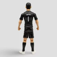 Giocatore di calcio azione figura, 20 cm - Belgio, Courtois con maglia numero 1 immagine 3
