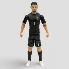 Giocatore di calcio azione figura, 20 cm - Belgio, Courtois con maglia numero 1