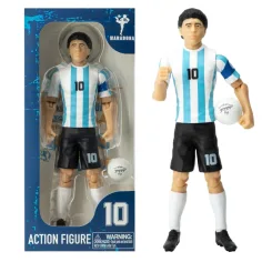 Giocatore di calcio azione figura, 20cm - Argentina Maradona con maglia numero 10