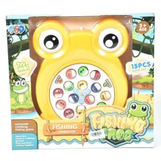 Gioco da pesca elettrico a rana 15 pezzi