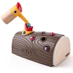 Gioco da tavolo di abilità con picchio magnetico - Woodyland immagine 3