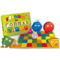 Gioco da tavolo educativo su colori e forme - D-Toys