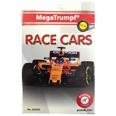 Gioco di carte automobilistico di Formula 1 - Piatnik