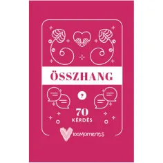 Gioco di carte Összhang per coppie, con 70 domande