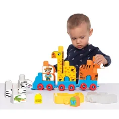 Gioco di costruzione treno safari immagine 3