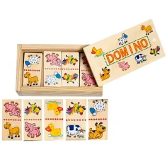Gioco di domino con animali