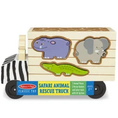 Gioco di incastro a forma di animali in legno - Melissa & Doug