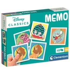 Gioco di memoria Disney Classic 48 pezzi - Clementoni immagine 1