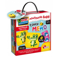 Gioco di memoria tattile Montessori per bebè - Lisciani