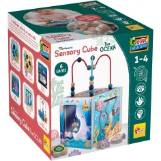 Gioco educativo sensoriale in legno Montessori - Vita sottomarina - Lisciani