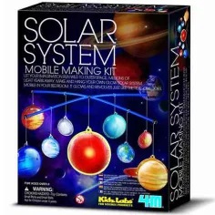 Gioco scientifico per creare un sistema solare mobile fosforescente immagine 1