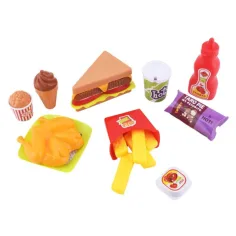 Happy Burger set di cibo da 21 pezzi immagine 2