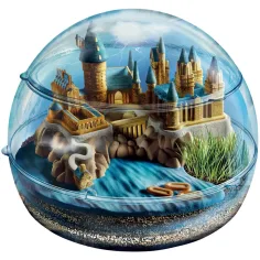 Harry Potter Castello di Hogwarts Terrarium Set - Clementoni immagine 2