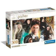 Harry Potter e la pietra filosofale puzzle da 500 pezzi - Clementoni