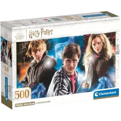 Harry Potter Eroi di Hogwarts puzzle da 500 pezzi - Clementoni