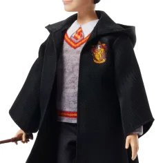 Harry Potter: Harry bambola in mantello con bacchetta - Mattel immagine 3