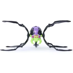 Hex Bots: Skitter Bot robot ragno interattivo – verde-viola - Spin Master immagine 2