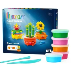 Hey Clay: Amici delle piante set creativo di pasta modellabile – set da 15 pezzi